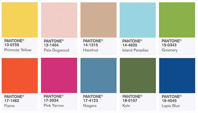 Beauty Products for Pantone's Spring 2017 Color Report